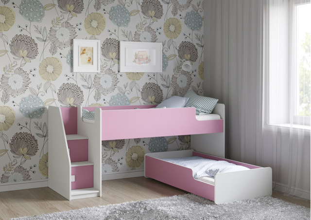 Детская выкатная кровать Легенда К402.41 в Раменском